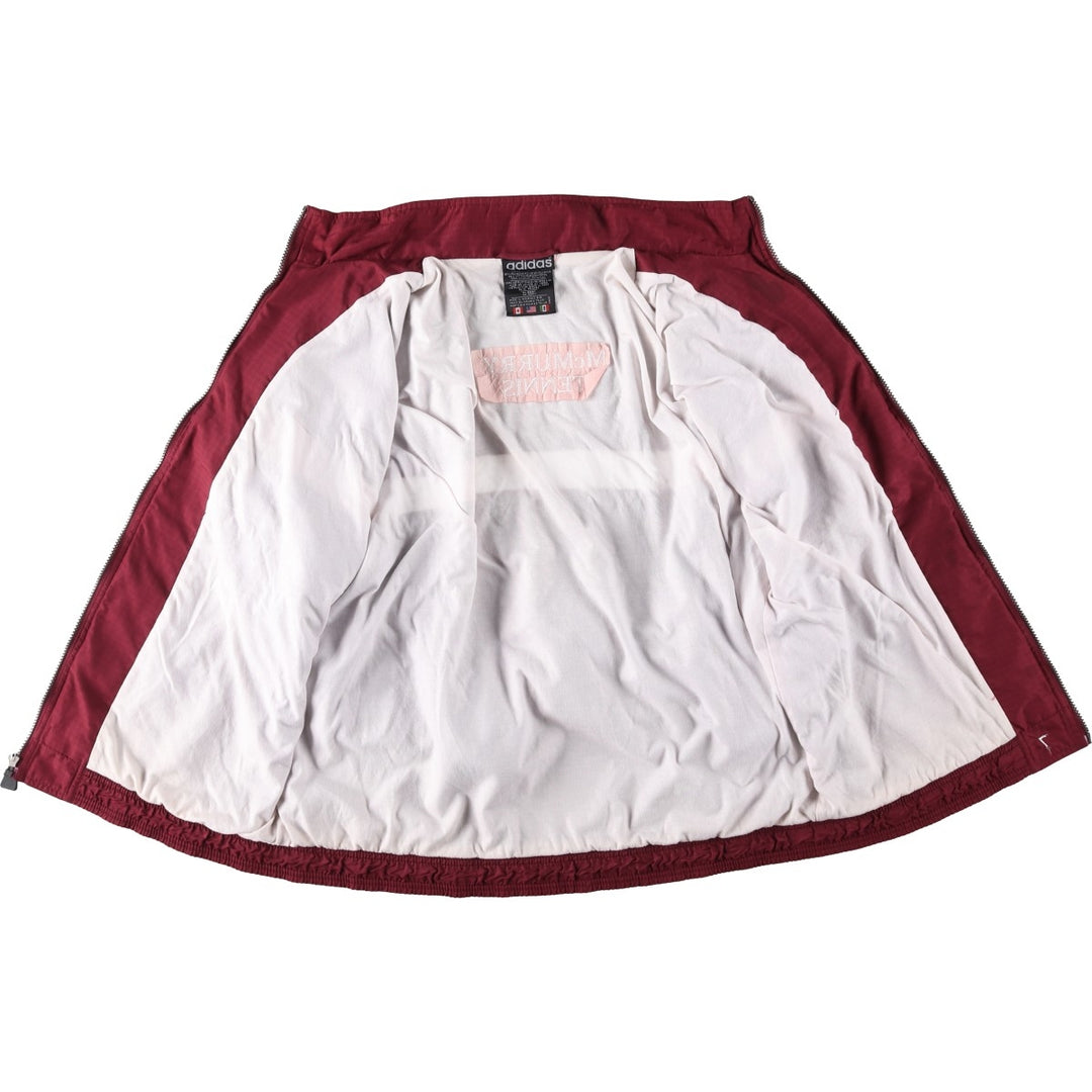 90'S Adidas Windbreaker Men's Size L Vintage polyester burgundy type Vintage Second Hand