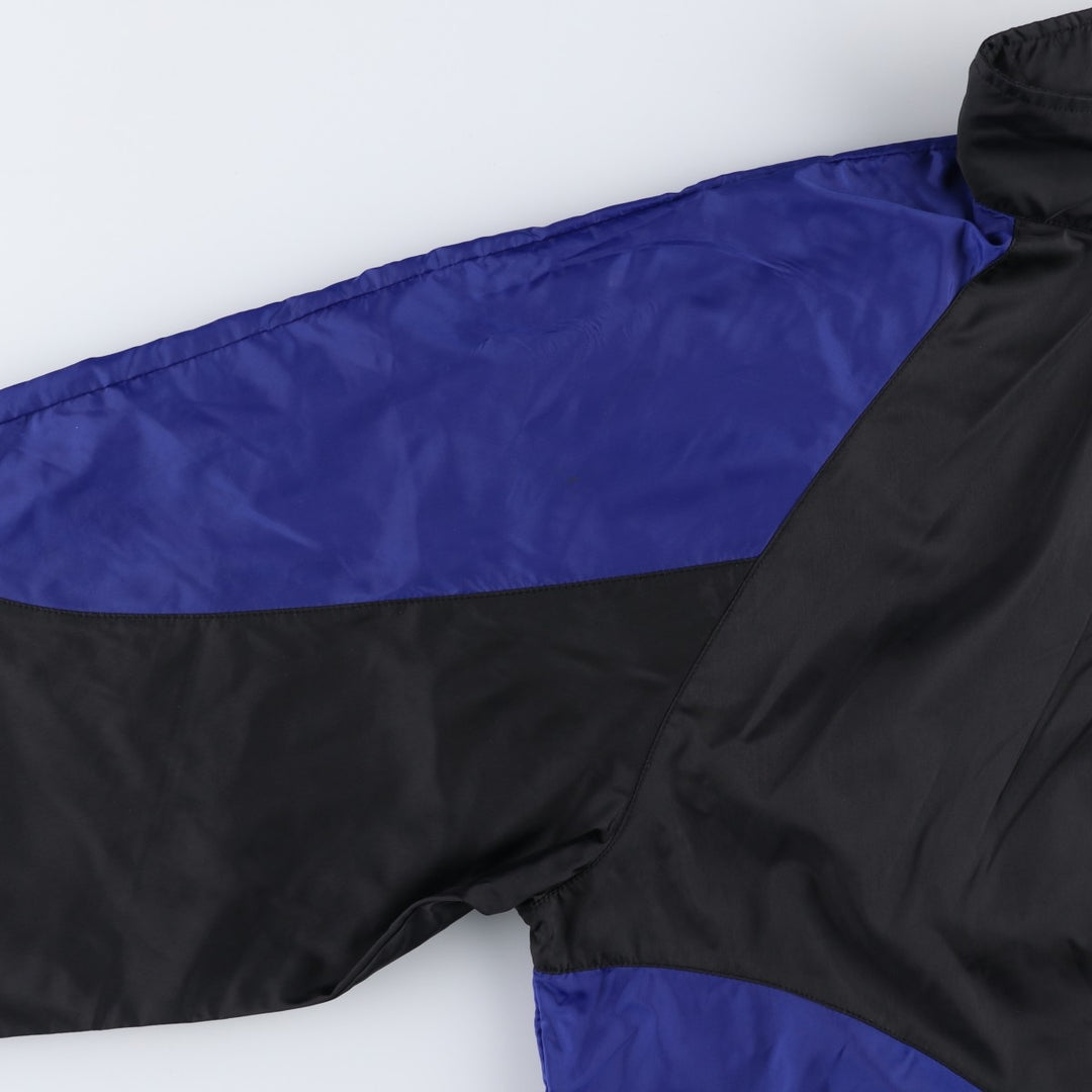 90'S Adidas nylon jacket, men's size XL (approx.) Nylon black type Vintage Second Hand