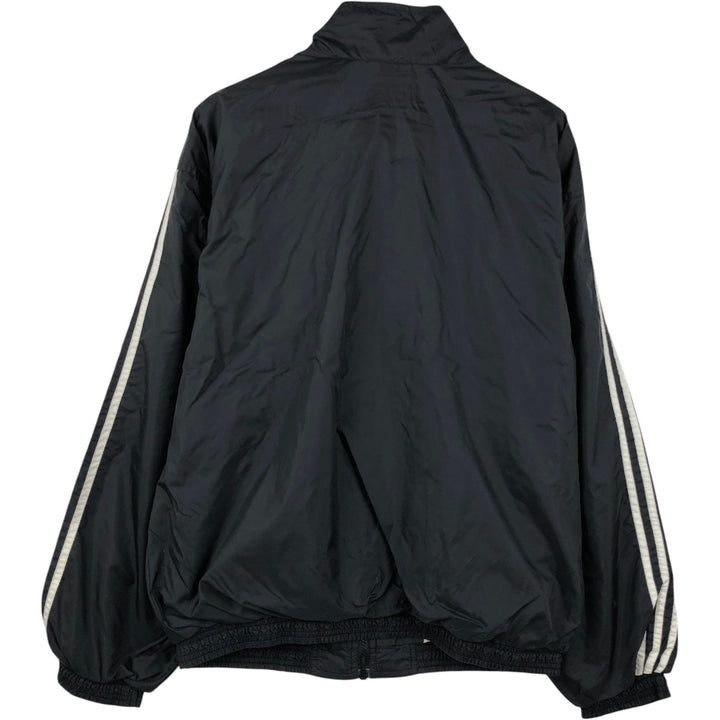 Adidas nylon jacket, men's size M (approx.) Nylon black type Vintage Second Hand