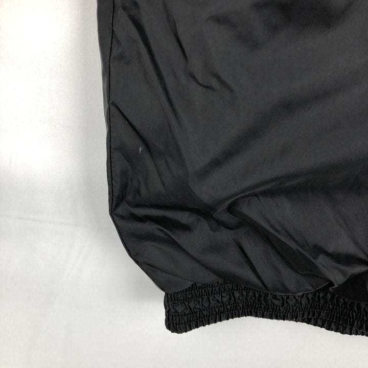 Adidas nylon jacket, men's size M (approx.) Nylon black type Vintage Second Hand