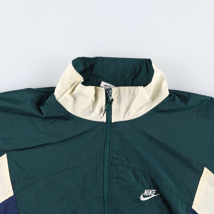 90'S Nike Nylon Jacket Men's XXL Vintage Nylon green type Vintage Second Hand