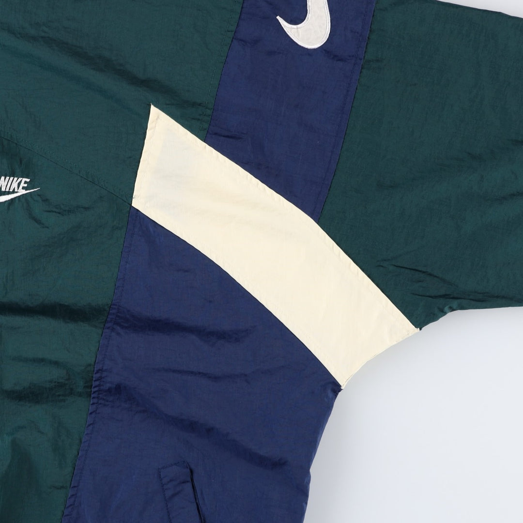 90'S Nike Nylon Jacket Men's XXL Vintage Nylon green type Vintage Second Hand