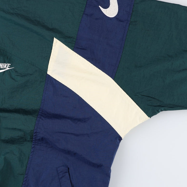 90'S Nike Nylon Jacket Men's XXL Vintage Nylon green type Vintage Second Hand