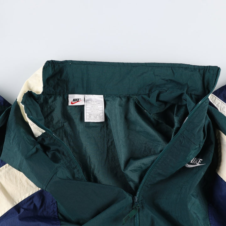 90'S Nike Nylon Jacket Men's XXL Vintage Nylon green type Vintage Second Hand