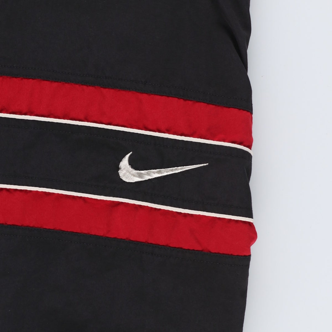 90'S Nike Warm-up Pullover, Men's M Size, Vintage polyester black type Vintage Second Hand