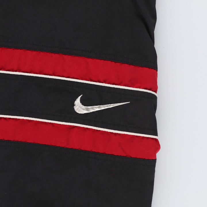 90'S Nike Warm-up Pullover, Men's M Size, Vintage polyester black type Vintage Second Hand