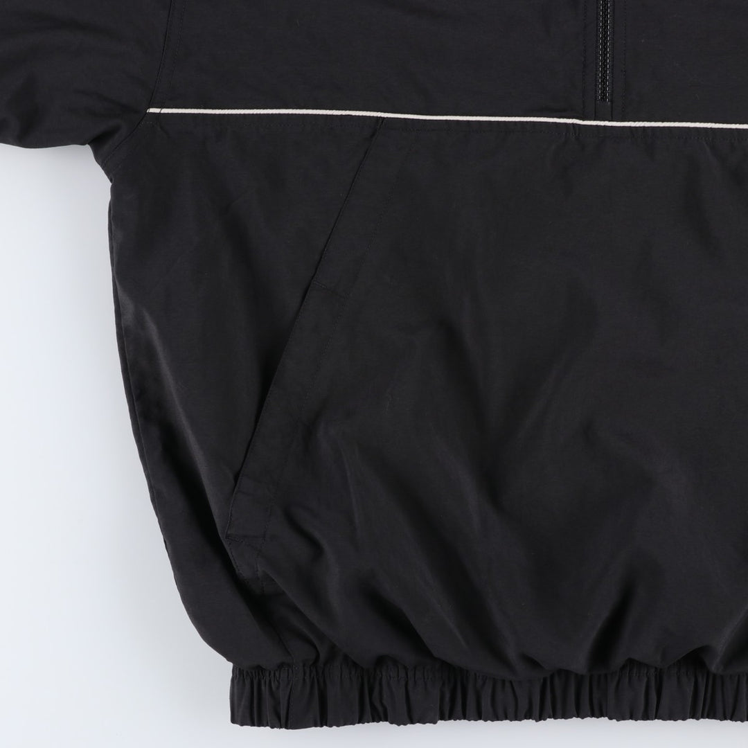 90'S Nike Warm-up Pullover, Men's M Size, Vintage polyester black type Vintage Second Hand