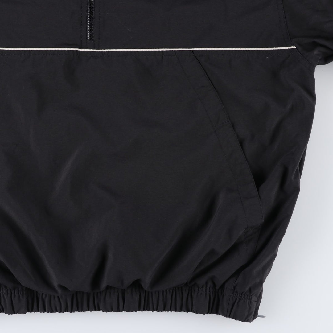 90'S Nike Warm-up Pullover, Men's M Size, Vintage polyester black type Vintage Second Hand