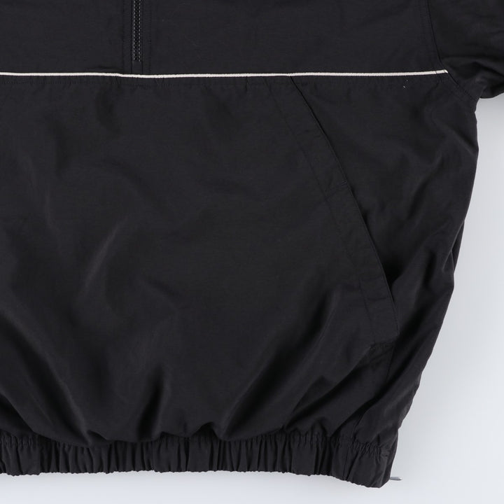 90'S Nike Warm-up Pullover, Men's M Size, Vintage polyester black type Vintage Second Hand