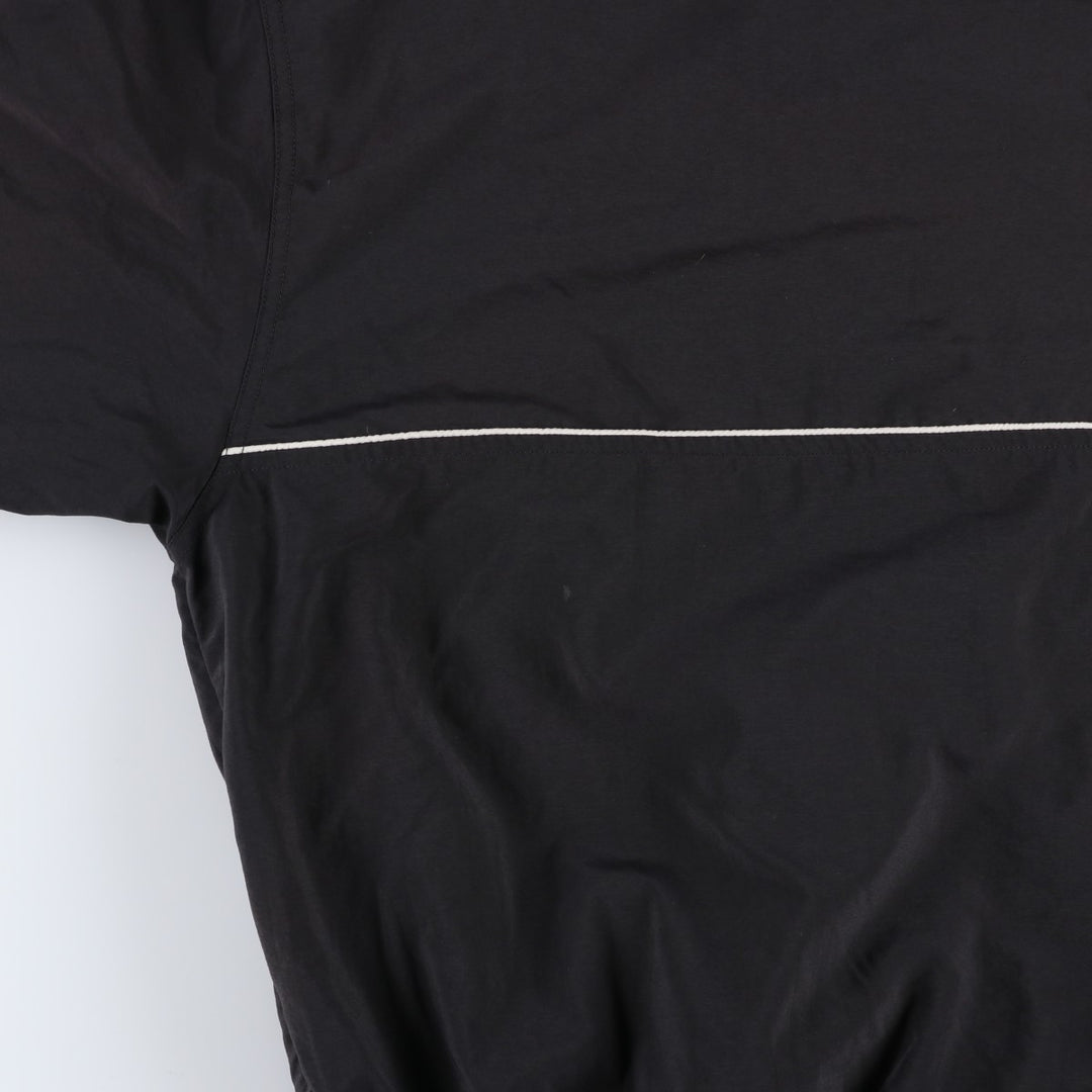 90'S Nike Warm-up Pullover, Men's M Size, Vintage polyester black type Vintage Second Hand