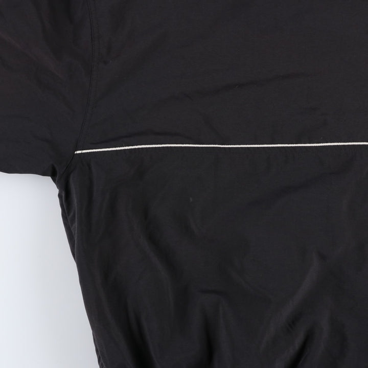 90'S Nike Warm-up Pullover, Men's M Size, Vintage polyester black type Vintage Second Hand