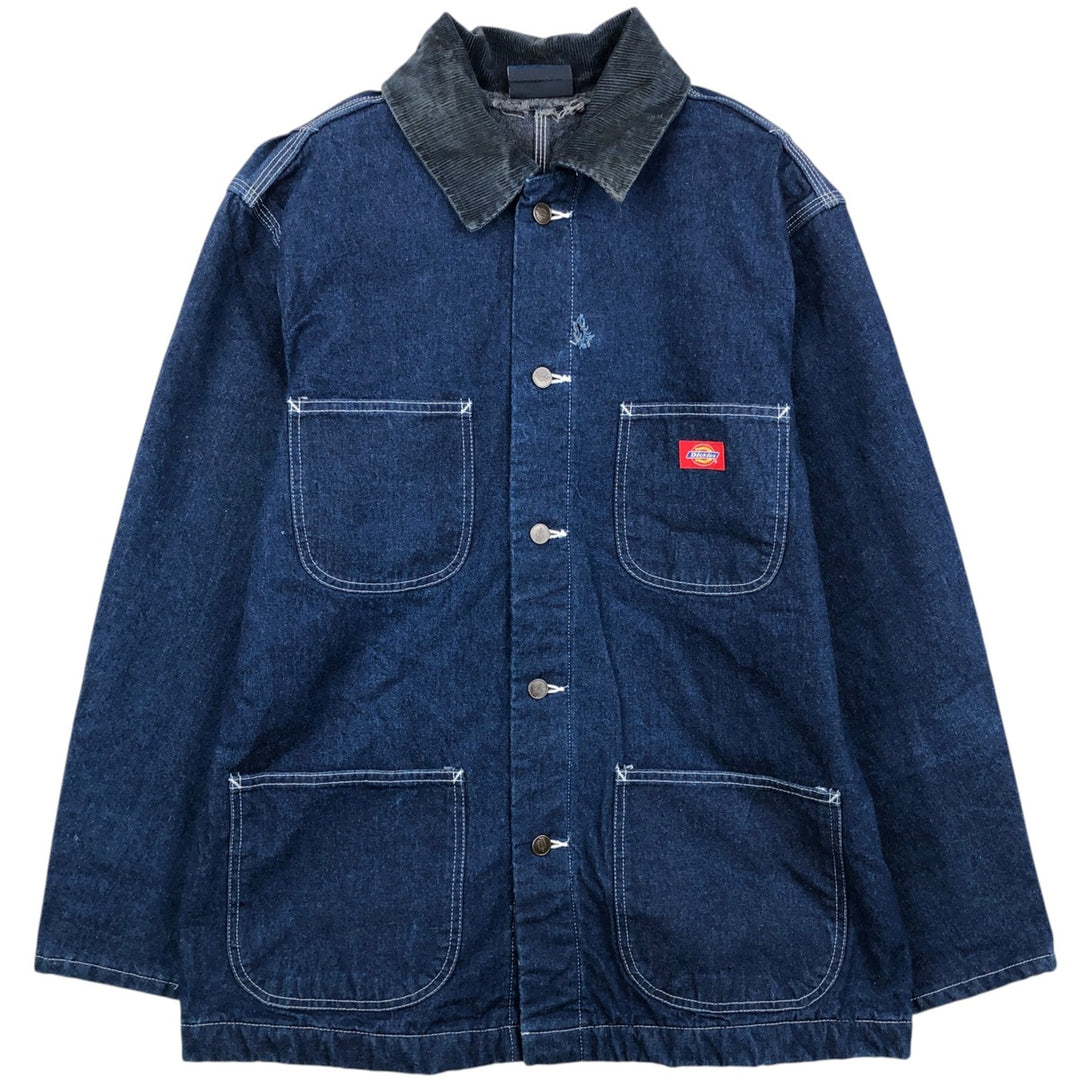 Dark blue Dickies denim coveralls, men's size L. unclear navy blue type Vintage Second Hand