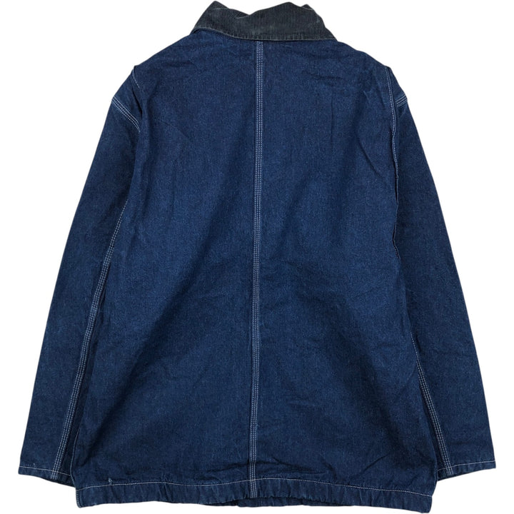 Dark blue Dickies denim coveralls, men's size L. unclear navy blue type Vintage Second Hand
