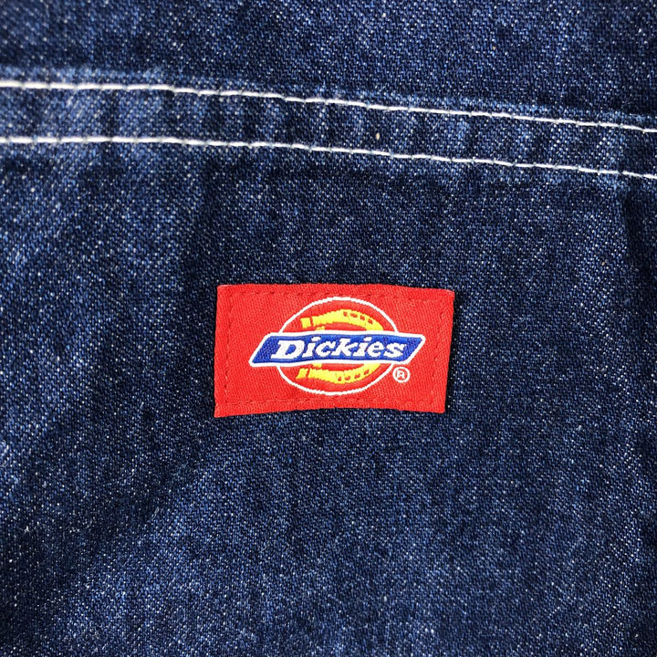 Dark blue Dickies denim coveralls, men's size L. unclear navy blue type Vintage Second Hand
