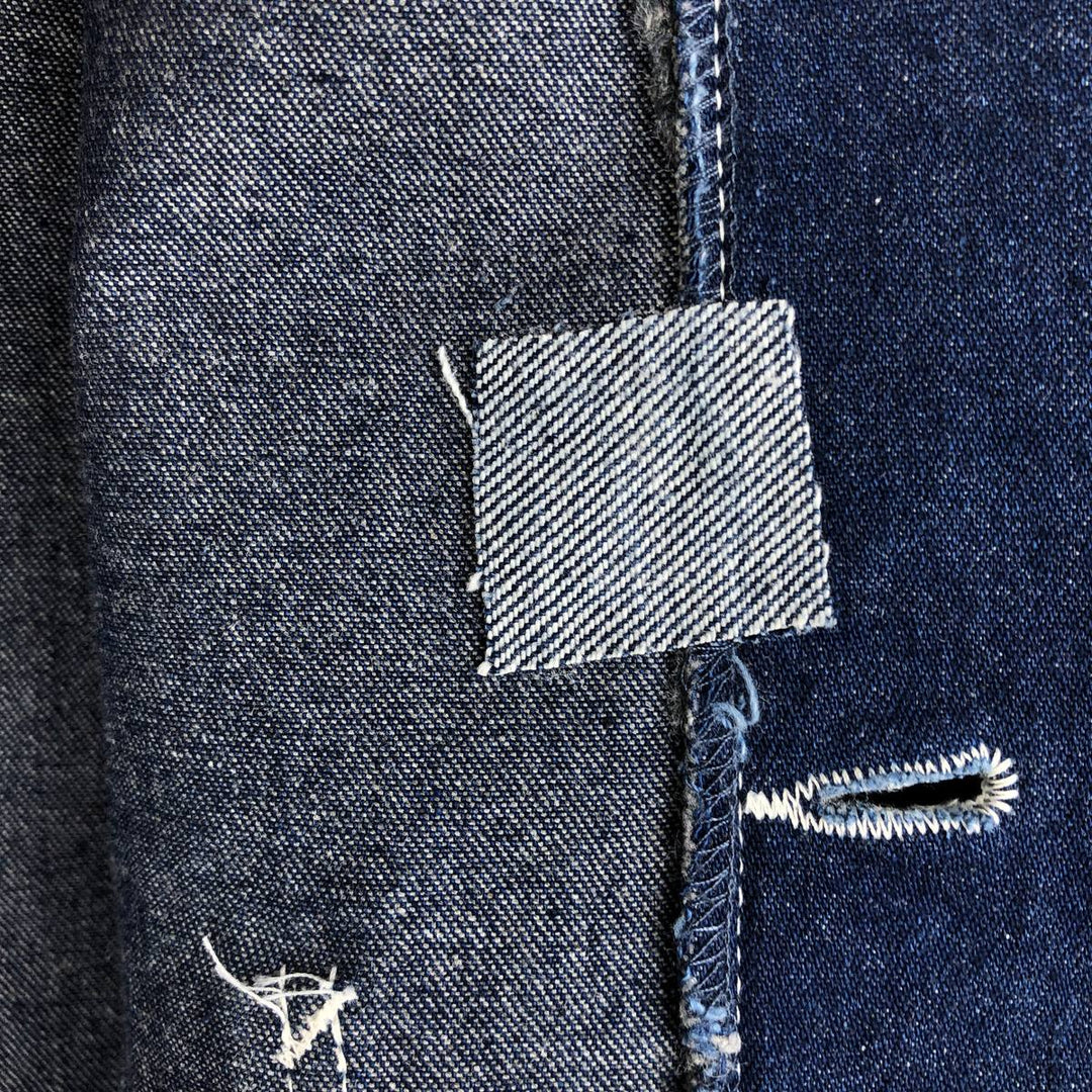 Dark blue Dickies denim coveralls, men's size L. unclear navy blue type Vintage Second Hand