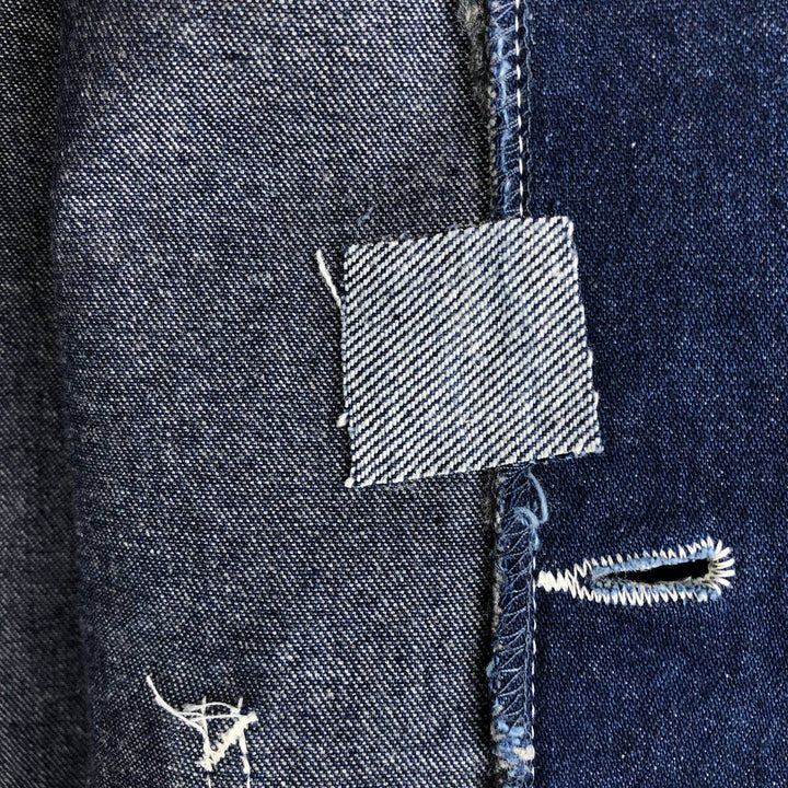 Dark blue Dickies denim coveralls, men's size L. unclear navy blue type Vintage Second Hand