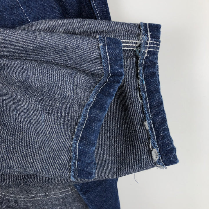 Dark blue Dickies denim coveralls, men's size L. unclear navy blue type Vintage Second Hand