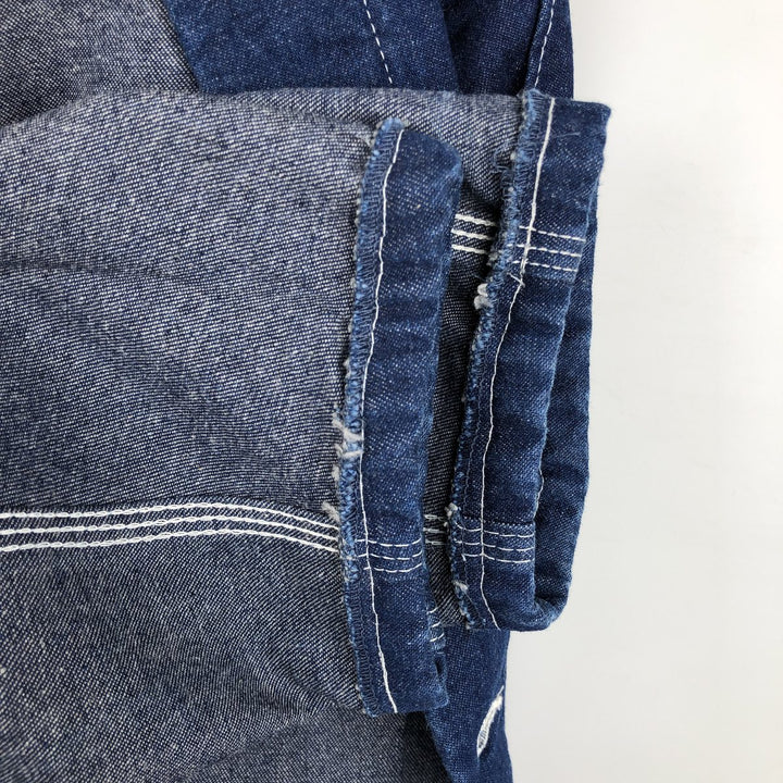 Dark blue Dickies denim coveralls, men's size L. unclear navy blue type Vintage Second Hand