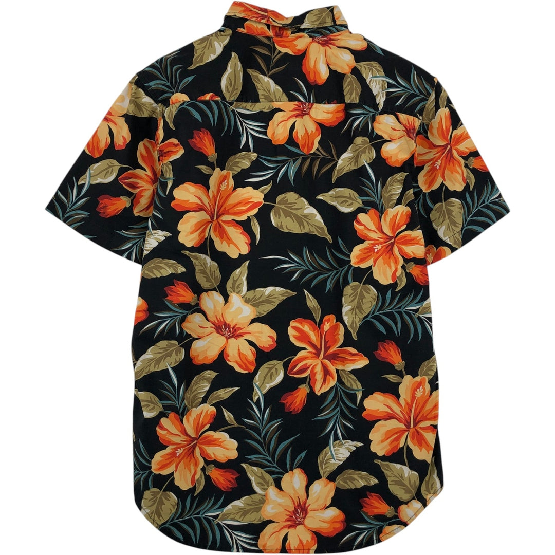 Ralph Lauren x Denim and Supply all-over floral print button-down Hawaiian Aloha shirt, men's size M (approx.) cotton navy blue type Vintage Second Hand