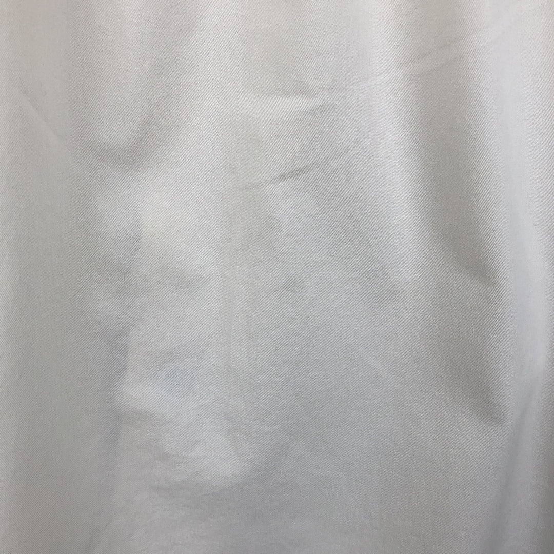 Ralph Lauren BLAKE short sleeve button down shirt, men's size L cotton white type Vintage Second Hand