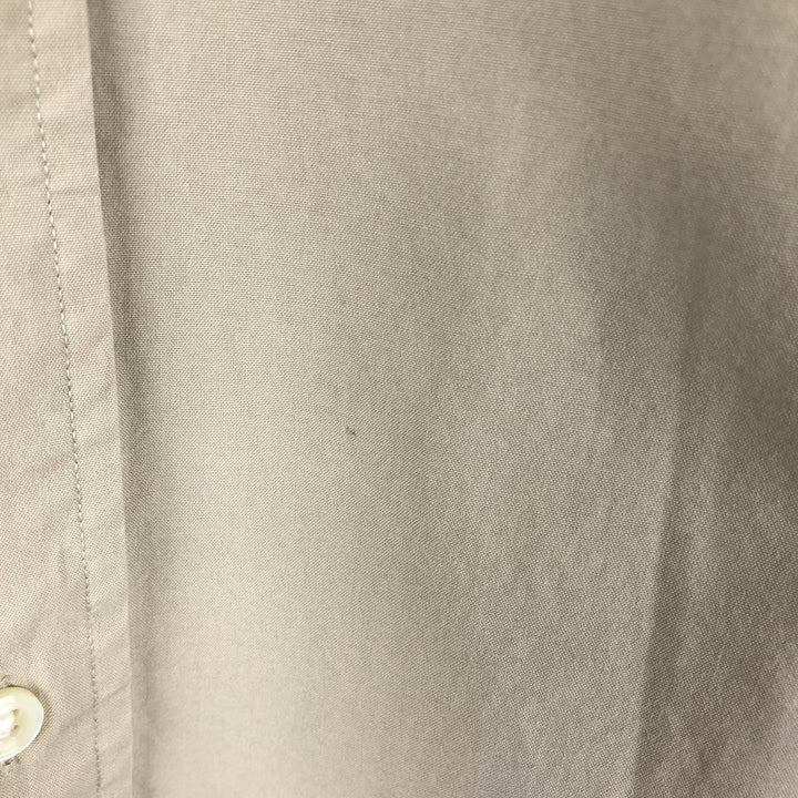 Ralph Lauren BLAKE short sleeve button down shirt, men's XL size cotton Beige type Vintage Second Hand