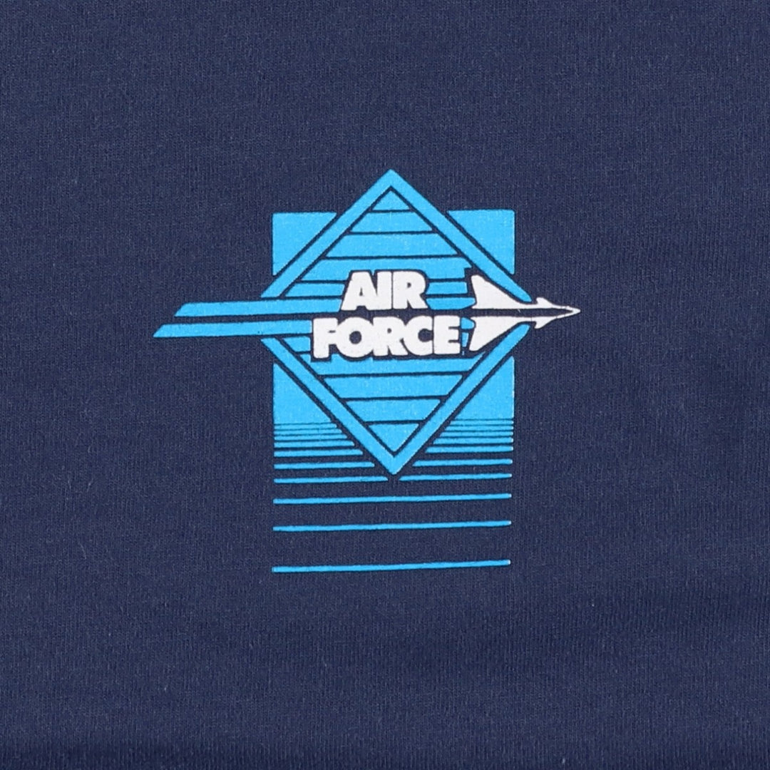 90'S Screen Stars Best Printed T-Shirt, Made in USA, Men's Size Medium, Vintage cotton navy blue type Vintage Second Hand