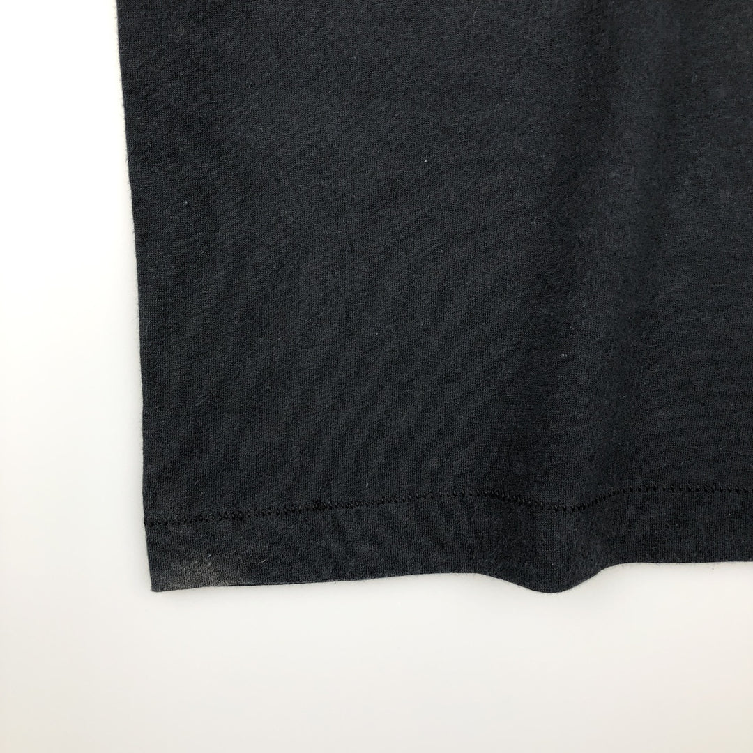90'S SCREEN STARS Printed T-shirt Made in USA Men's L Vintage polyester black type Vintage Second Hand