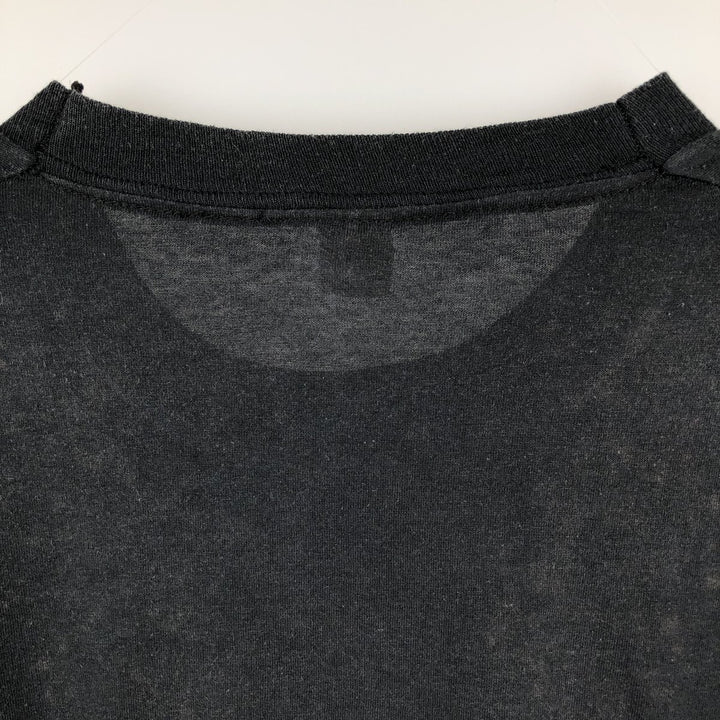 90'S SCREEN STARS Printed T-shirt Made in USA Men's L Vintage polyester black type Vintage Second Hand