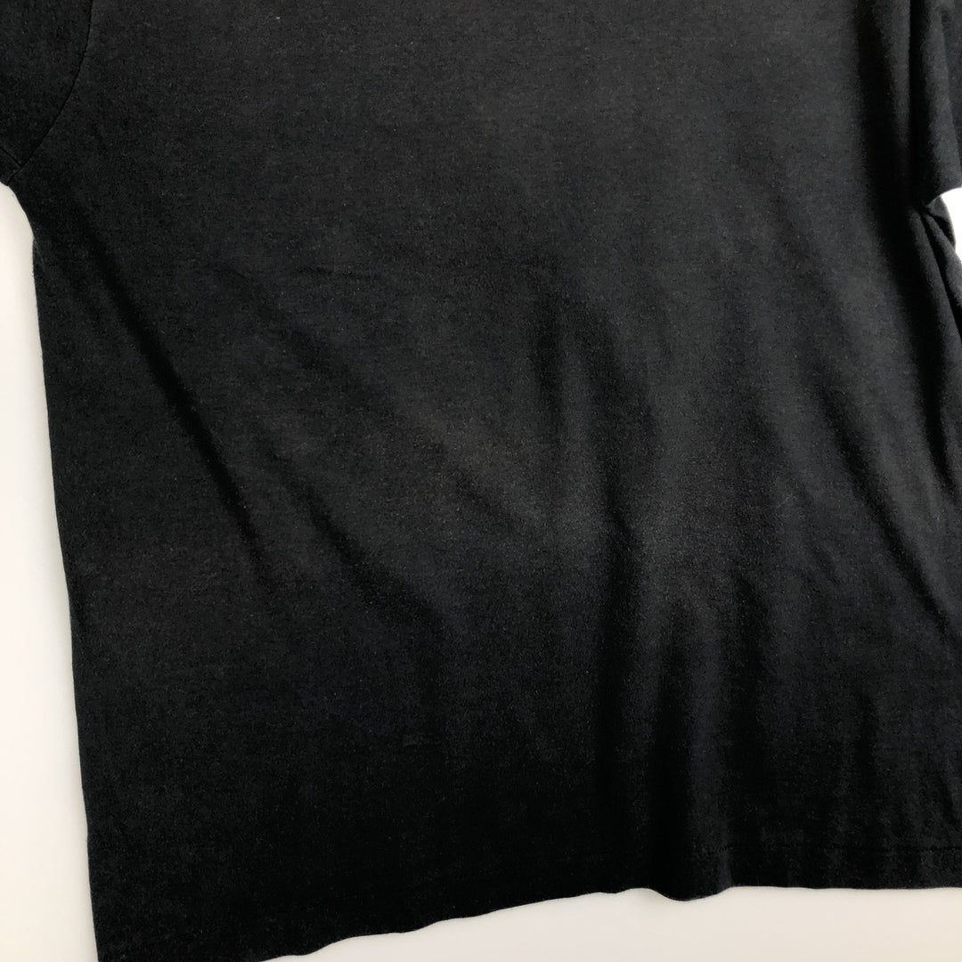90'S SCREEN STARS Printed T-shirt Made in USA Men's L Vintage polyester black type Vintage Second Hand