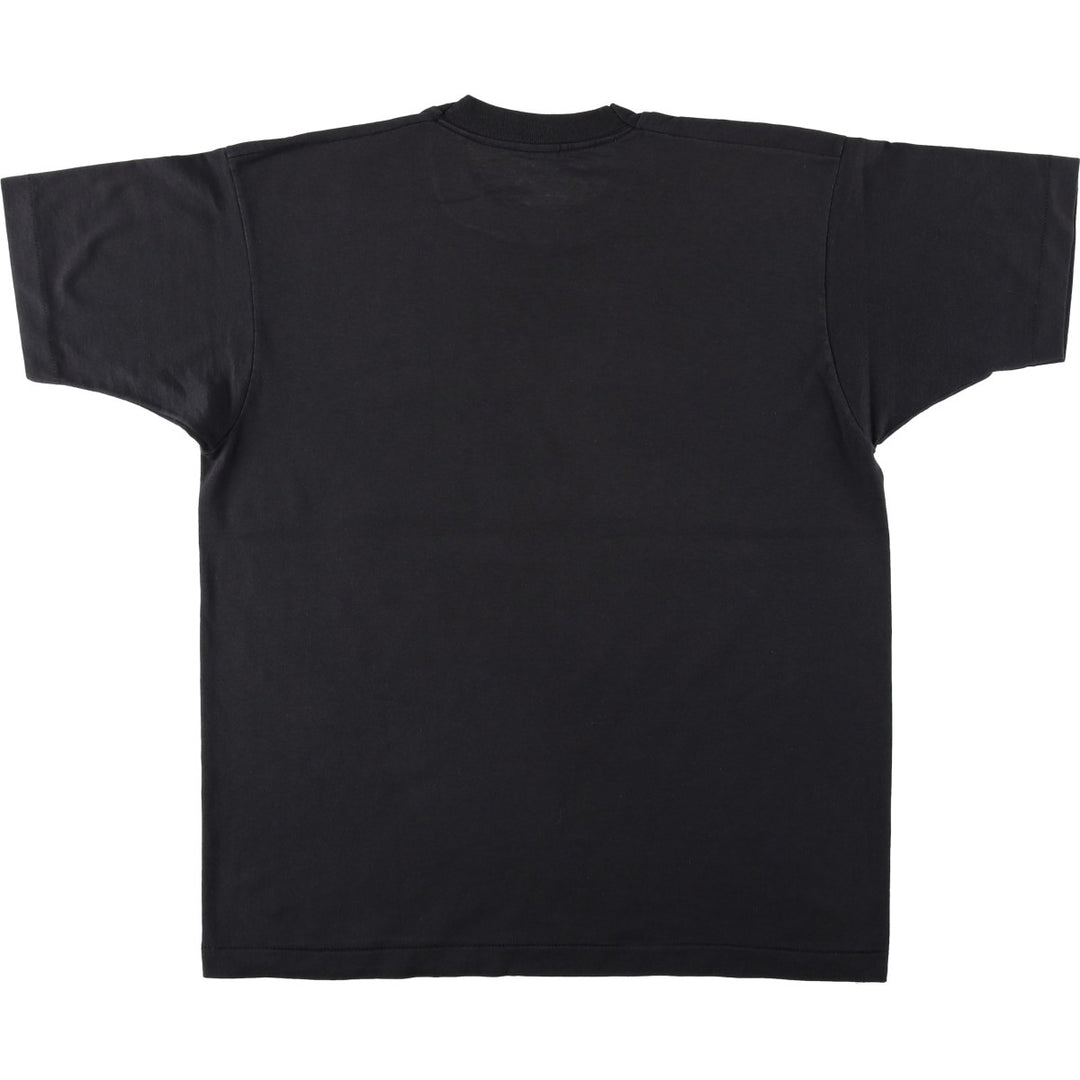 90'S Screen Stars Best Printed T-shirt Made in USA Men's XL Vintage cotton black type Vintage Second Hand