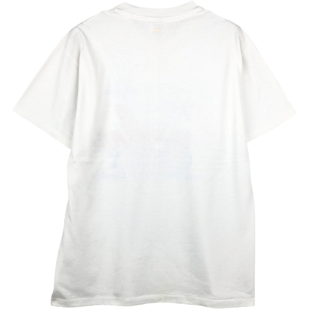 90'S Hanes HEAVYWEIGHT 50 cotton white type Vintage Second Hand