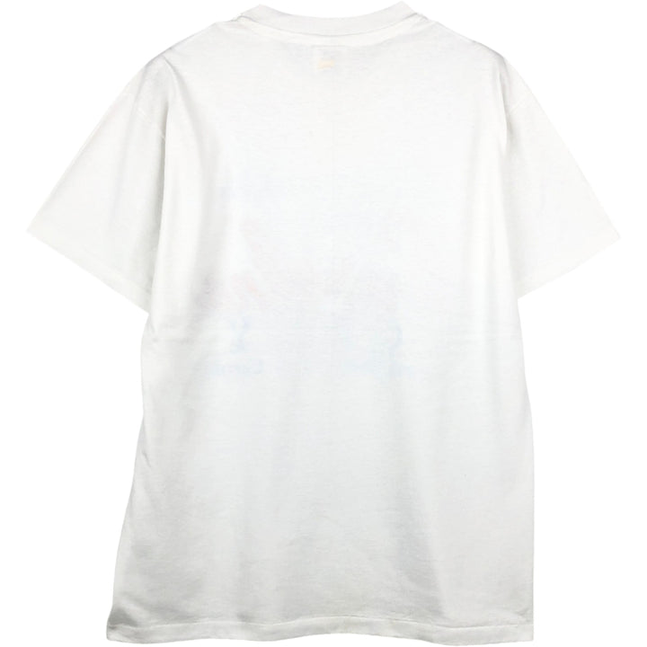 90'S Hanes HEAVYWEIGHT 50 cotton white type Vintage Second Hand