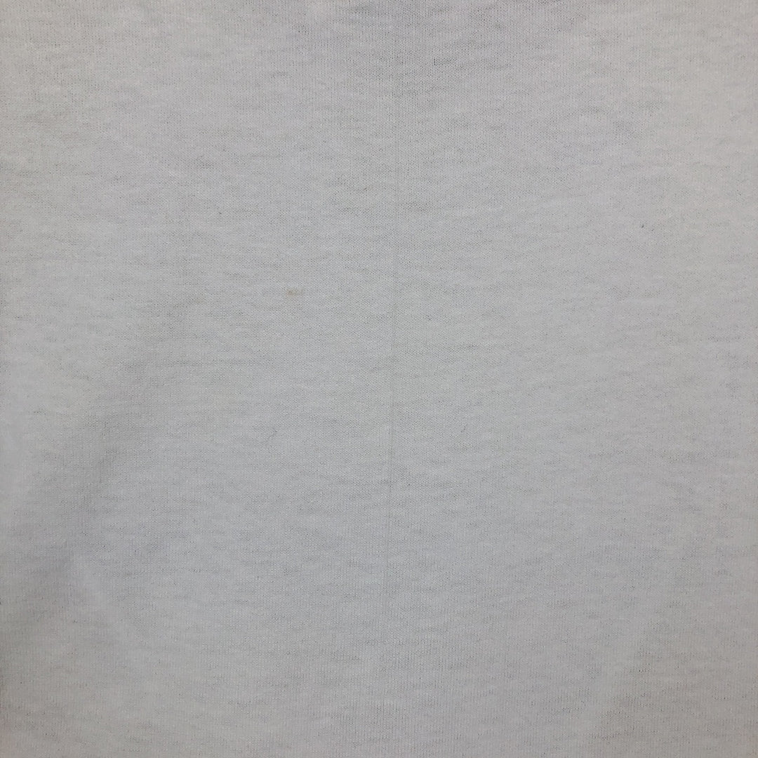 90'S Hanes HEAVYWEIGHT 50 cotton white type Vintage Second Hand