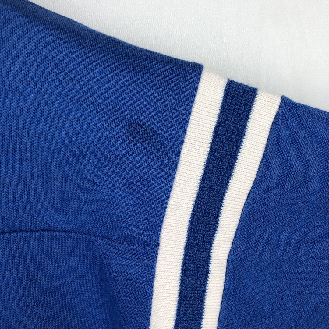 70s-80'S ARTEX Print T-Shirt, Made in USA, Men's Size L (Equivalent), Vintage cotton blue type Vintage Second Hand