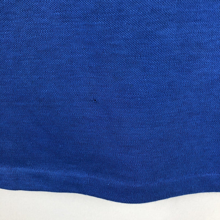 70s-80'S ARTEX Print T-Shirt, Made in USA, Men's Size L (Equivalent), Vintage cotton blue type Vintage Second Hand