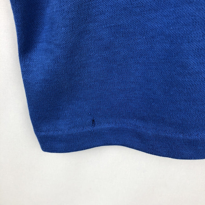 70s-80'S ARTEX Print T-Shirt, Made in USA, Men's Size L (Equivalent), Vintage cotton blue type Vintage Second Hand