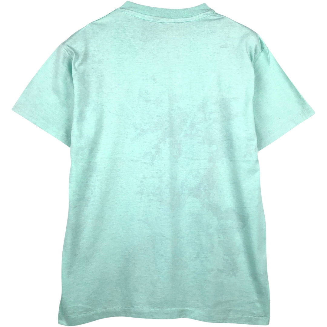 90'S Hanes HEAVYWEIGHT 50 cotton Mint green Vintage Second Hand
