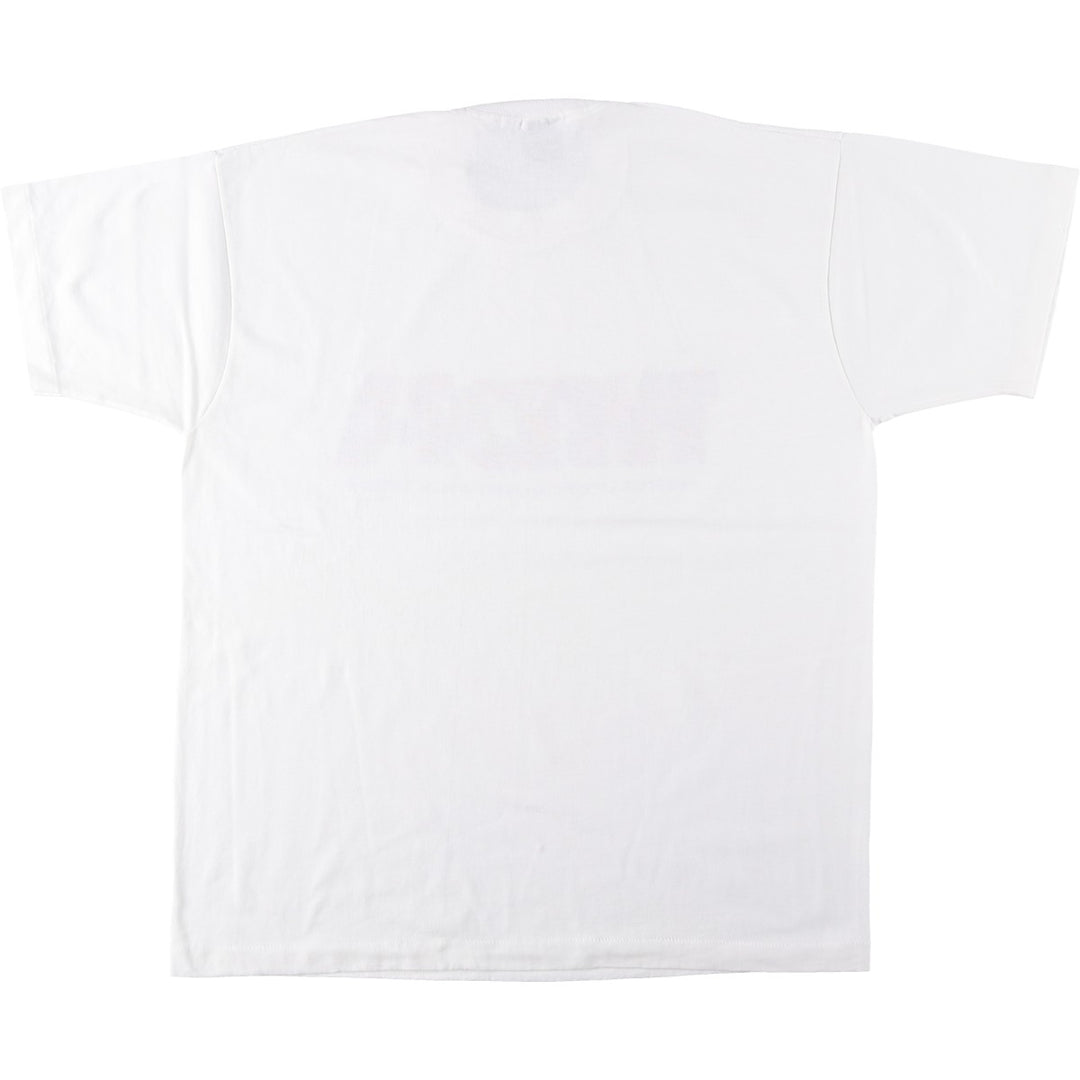 90'S Fruit of the Loom Best Printed T-shirt, Made in USA, Men's XL, Vintage cotton white type Vintage Second Hand