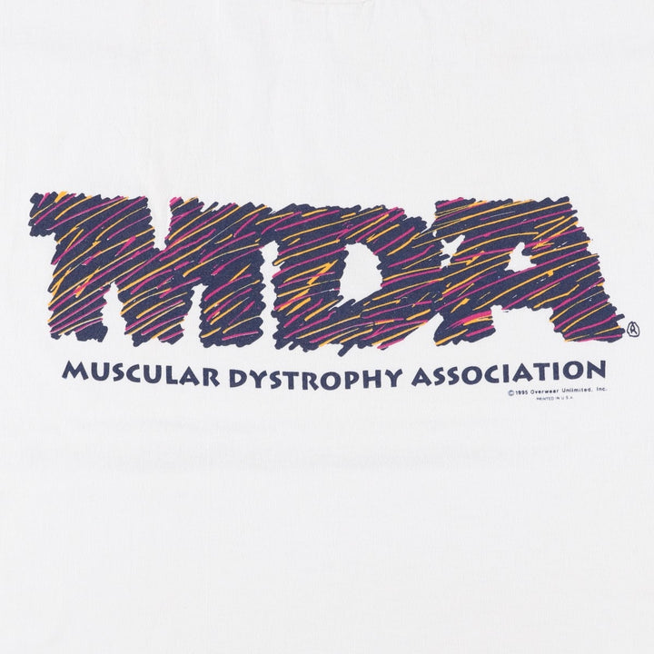 90'S Fruit of the Loom Best Printed T-shirt, Made in USA, Men's XL, Vintage cotton white type Vintage Second Hand