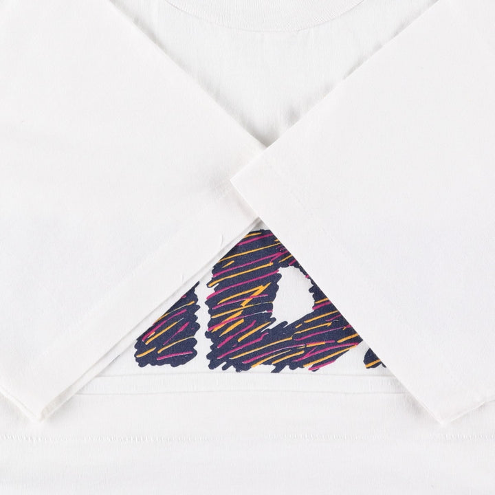 90'S Fruit of the Loom Best Printed T-shirt, Made in USA, Men's XL, Vintage cotton white type Vintage Second Hand