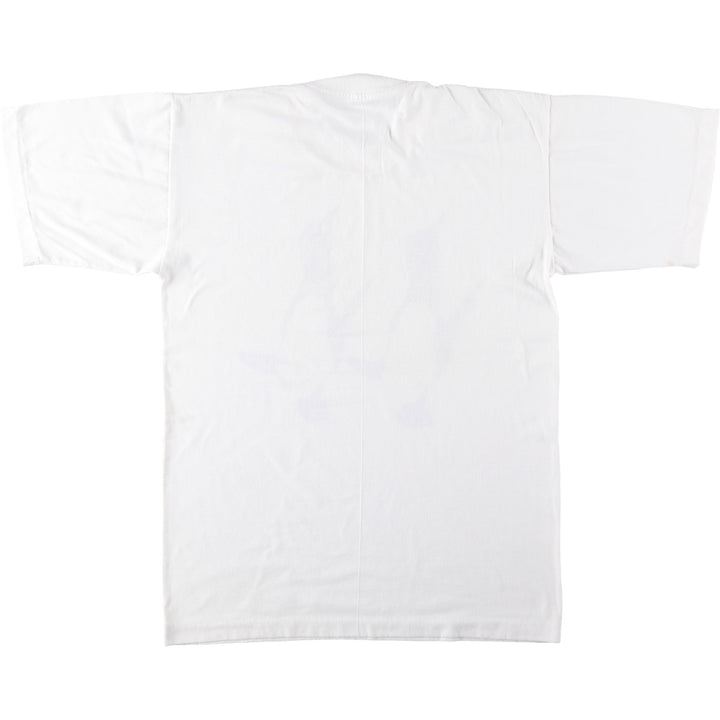 ~90'S ACTUAL GALAPAGOS Print T-Shirt, Men's Size L (Equivalent), Vintage unclear white type Vintage Second Hand