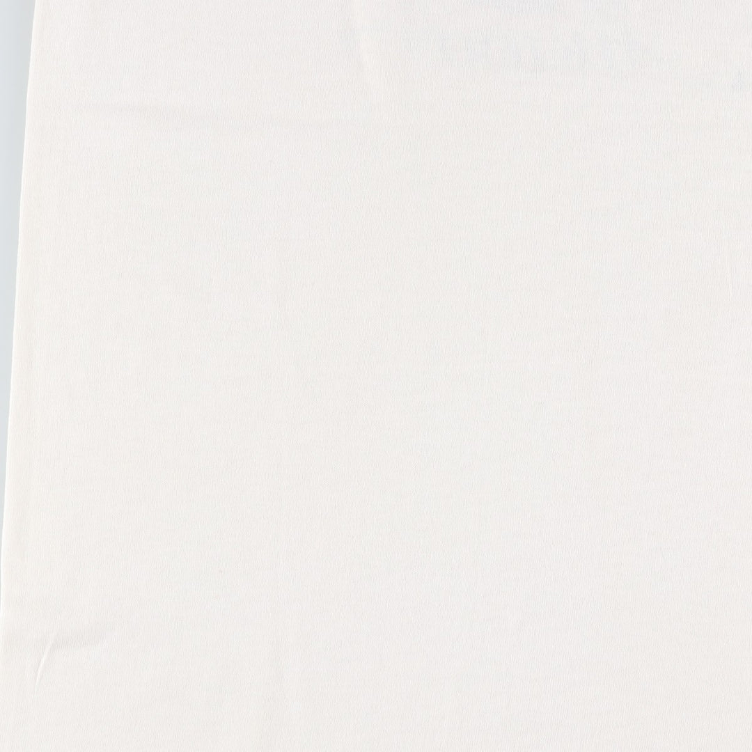 SPORTSWEAR Printed T-Shirt, Made in USA, Men's Size L cotton white type Vintage Second Hand