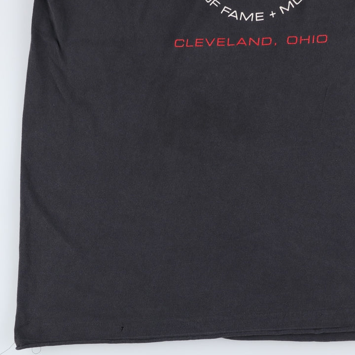 CRONIES Printed T-Shirt, Made in USA, Men's Size XL cotton black type Vintage Second Hand