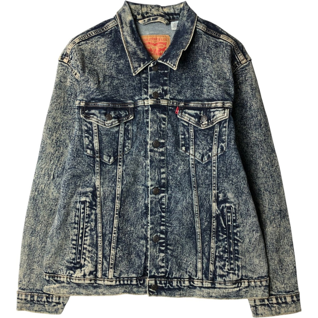 Levi's Chemical Wash Denim Jacket (Men's XXL equivalent) cotton blue type Vintage Second Hand