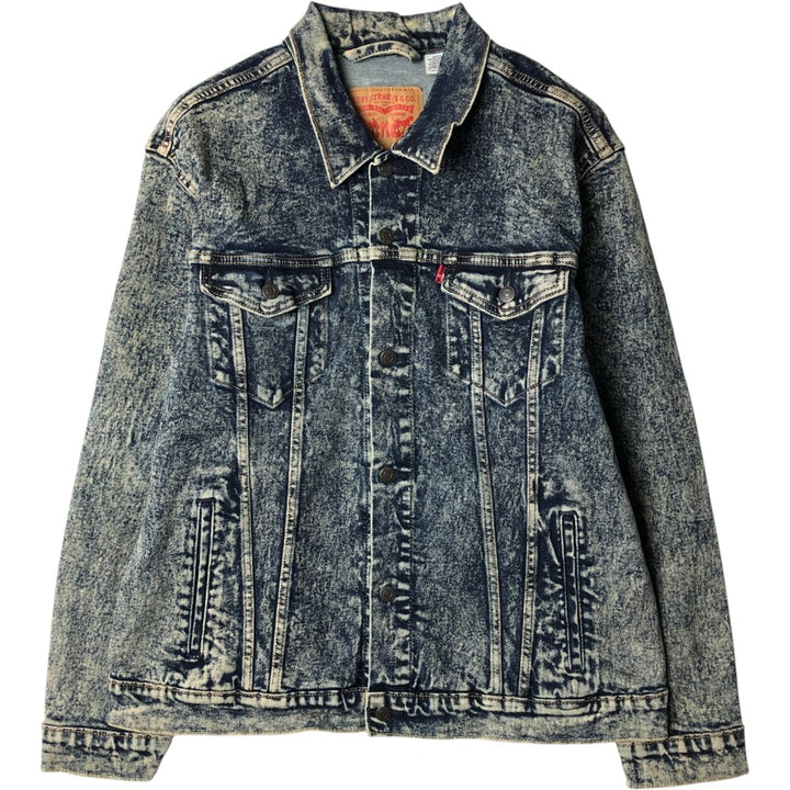 Levi's Chemical Wash Denim Jacket (Men's XXL equivalent) cotton blue type Vintage Second Hand