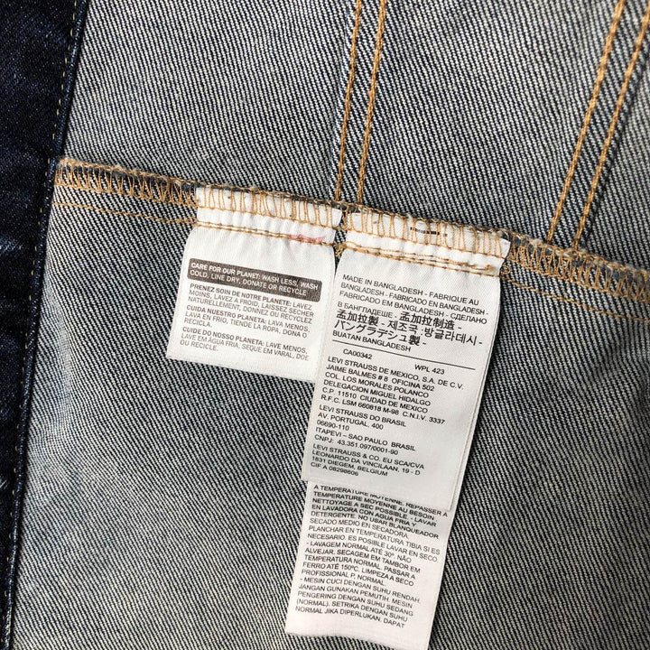 Levi's Chemical Wash Denim Jacket (Men's XXL equivalent) cotton blue type Vintage Second Hand