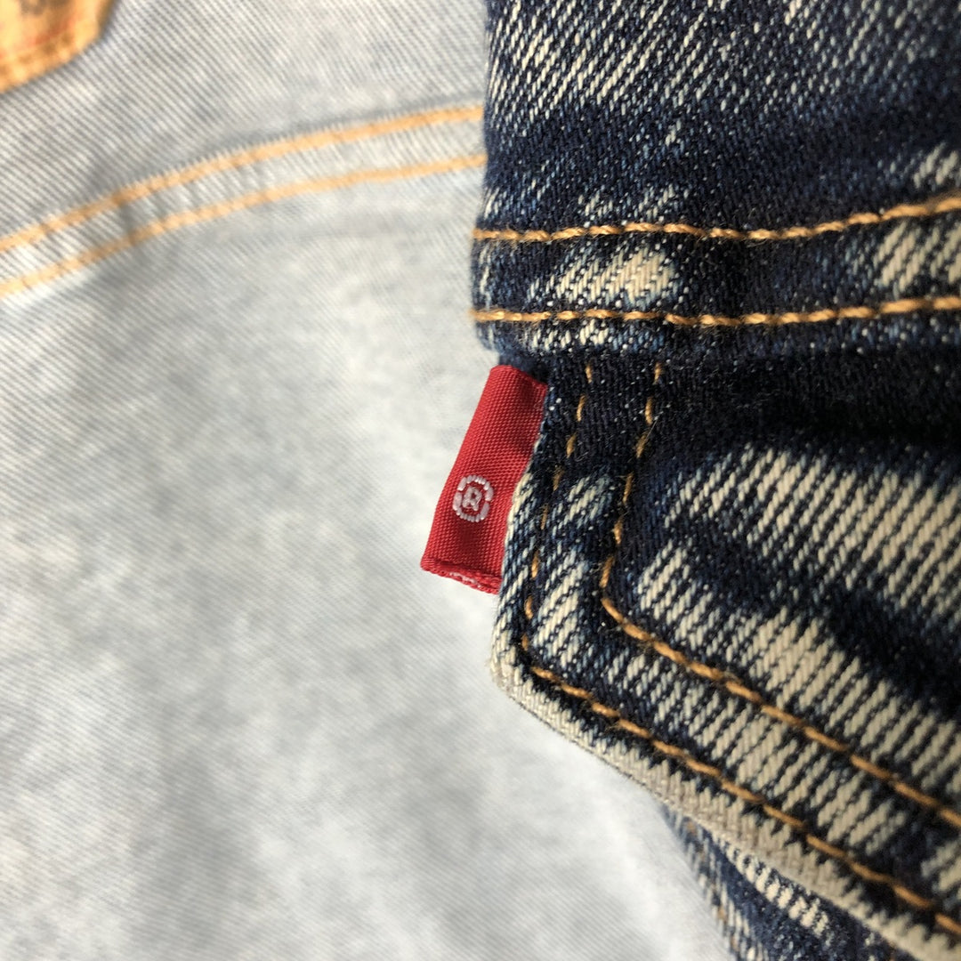Levi's Chemical Wash Denim Jacket (Men's XXL equivalent) cotton blue type Vintage Second Hand