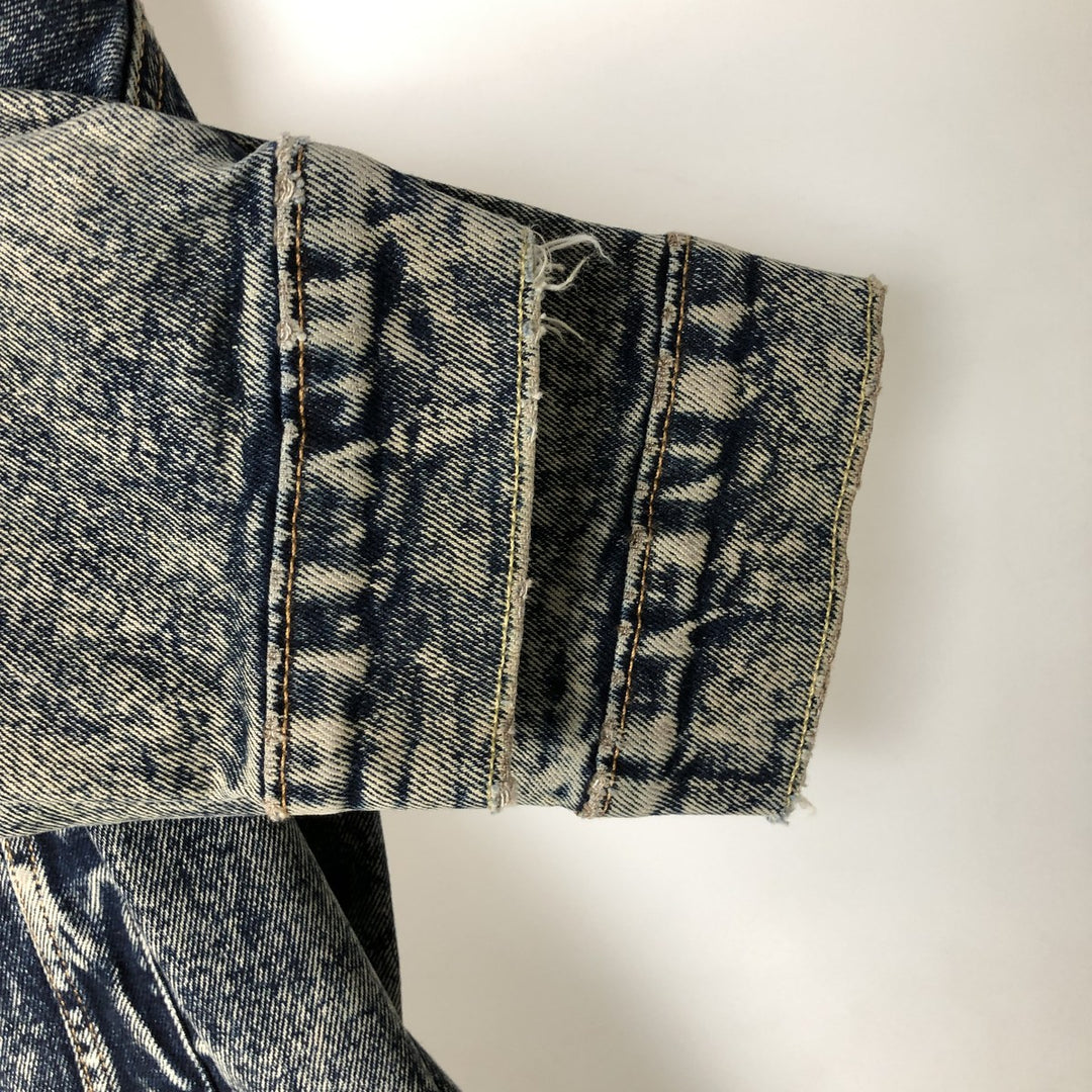 Levi's Chemical Wash Denim Jacket (Men's XXL equivalent) cotton blue type Vintage Second Hand