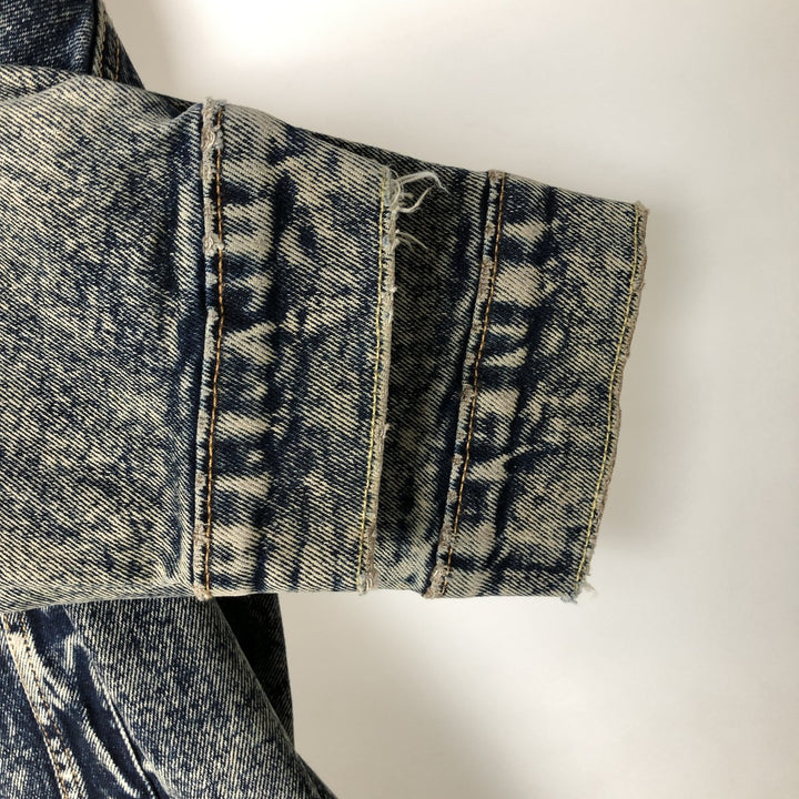 Levi's Chemical Wash Denim Jacket (Men's XXL equivalent) cotton blue type Vintage Second Hand