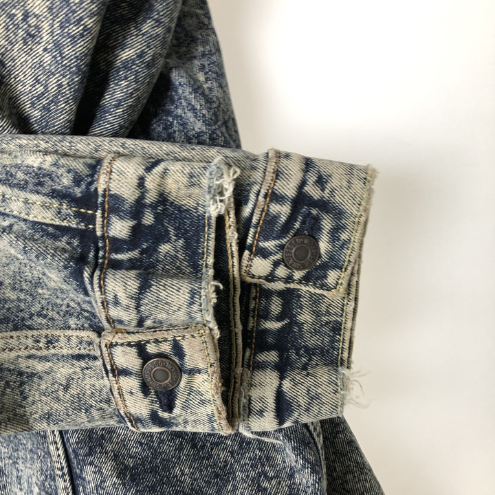 Levi's Chemical Wash Denim Jacket (Men's XXL equivalent) cotton blue type Vintage Second Hand